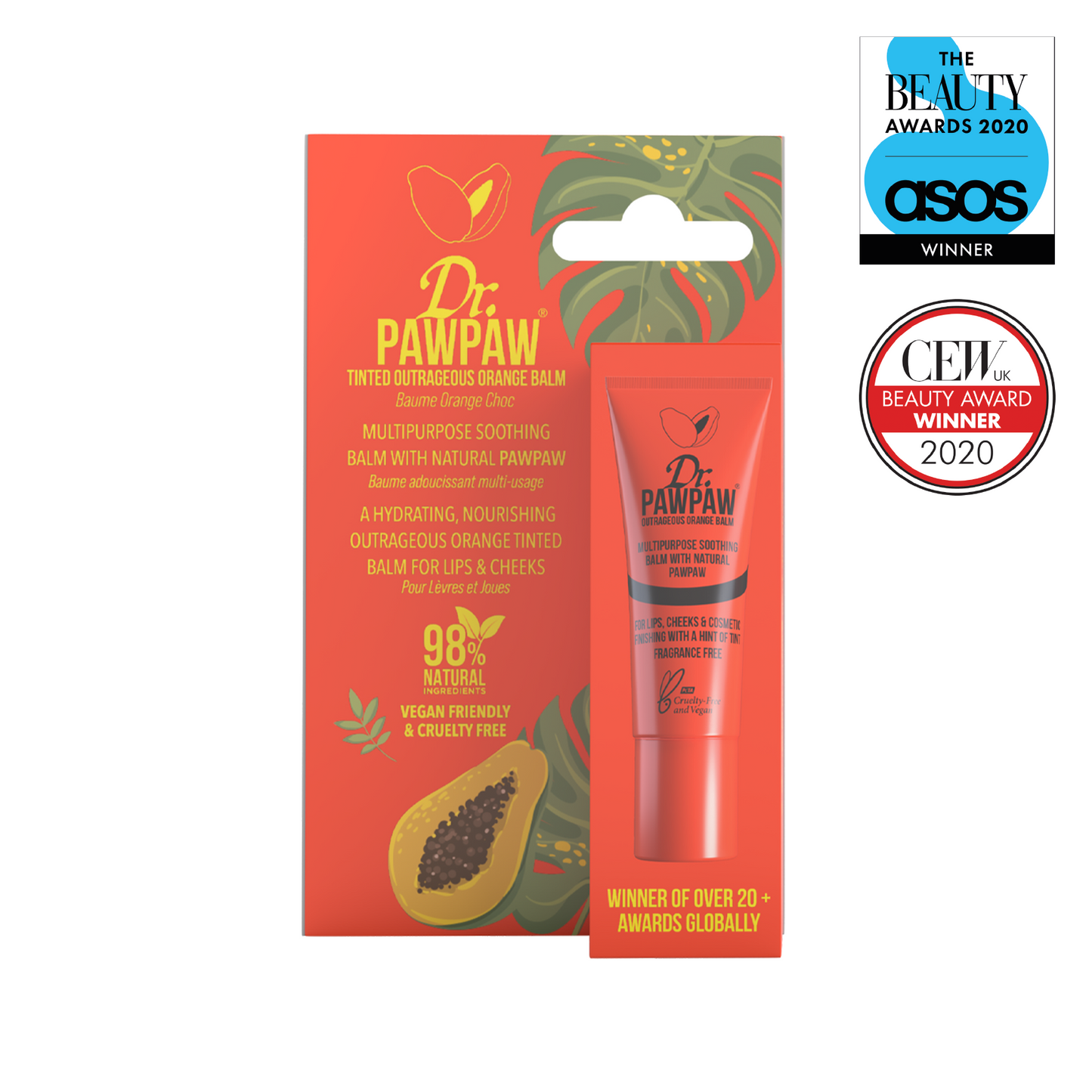 Dr.PAWPAW Outrageous Orange Balm - 10ml
