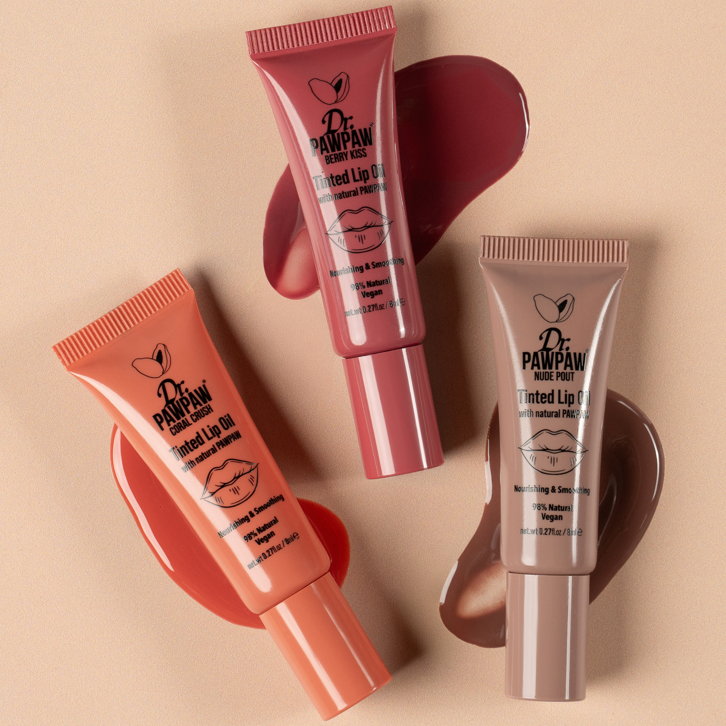 Tinted Lip Oil Trio