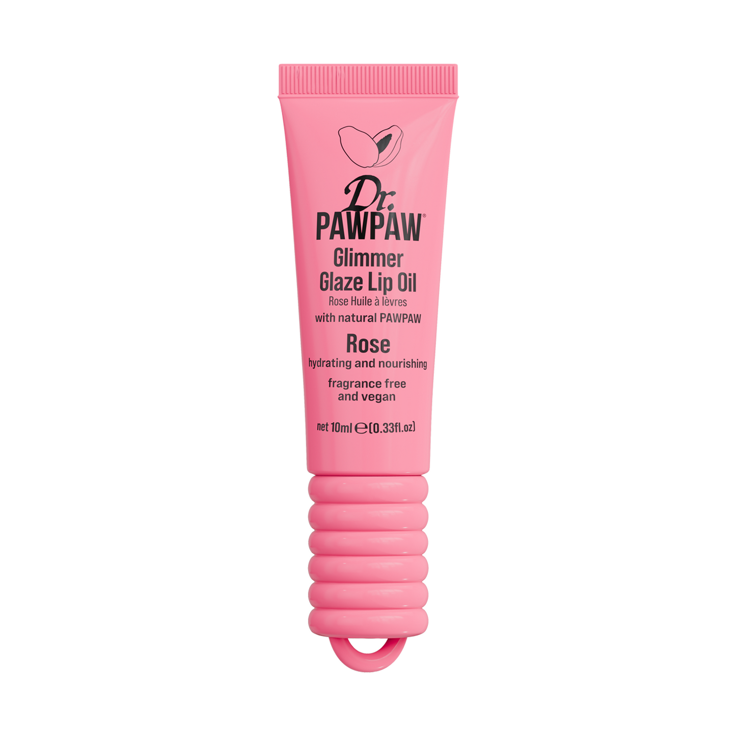 Glimmer Glaze Lip Oil - Rose