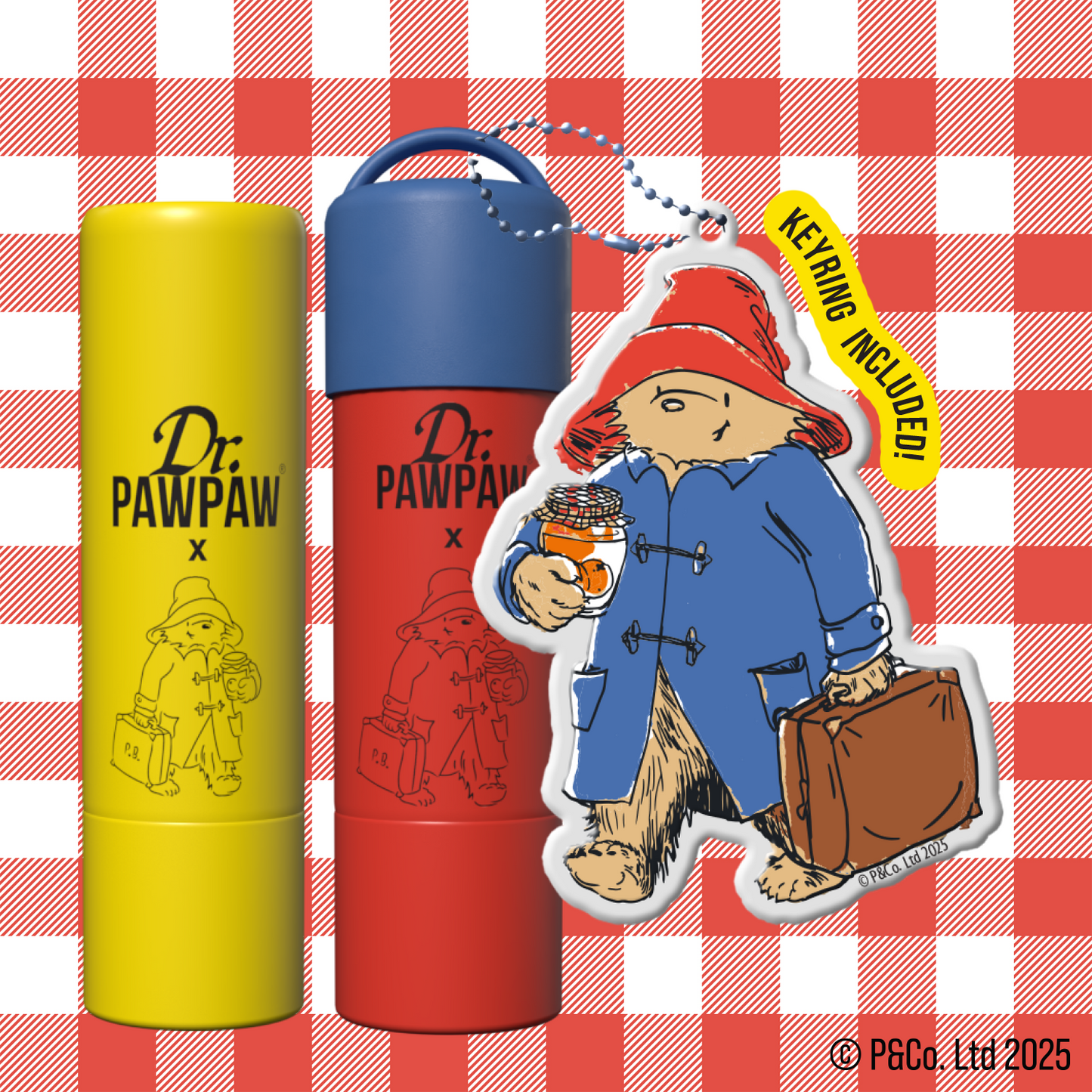 Paddington™ x Dr.PAWPAW Original & Strawberry Jam Lip Balm Duo