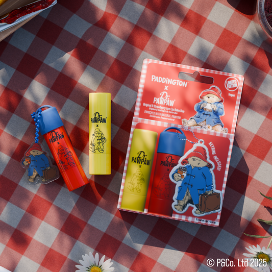 Paddington™ x Dr.PAWPAW Original & Strawberry Jam Lip Balm Duo