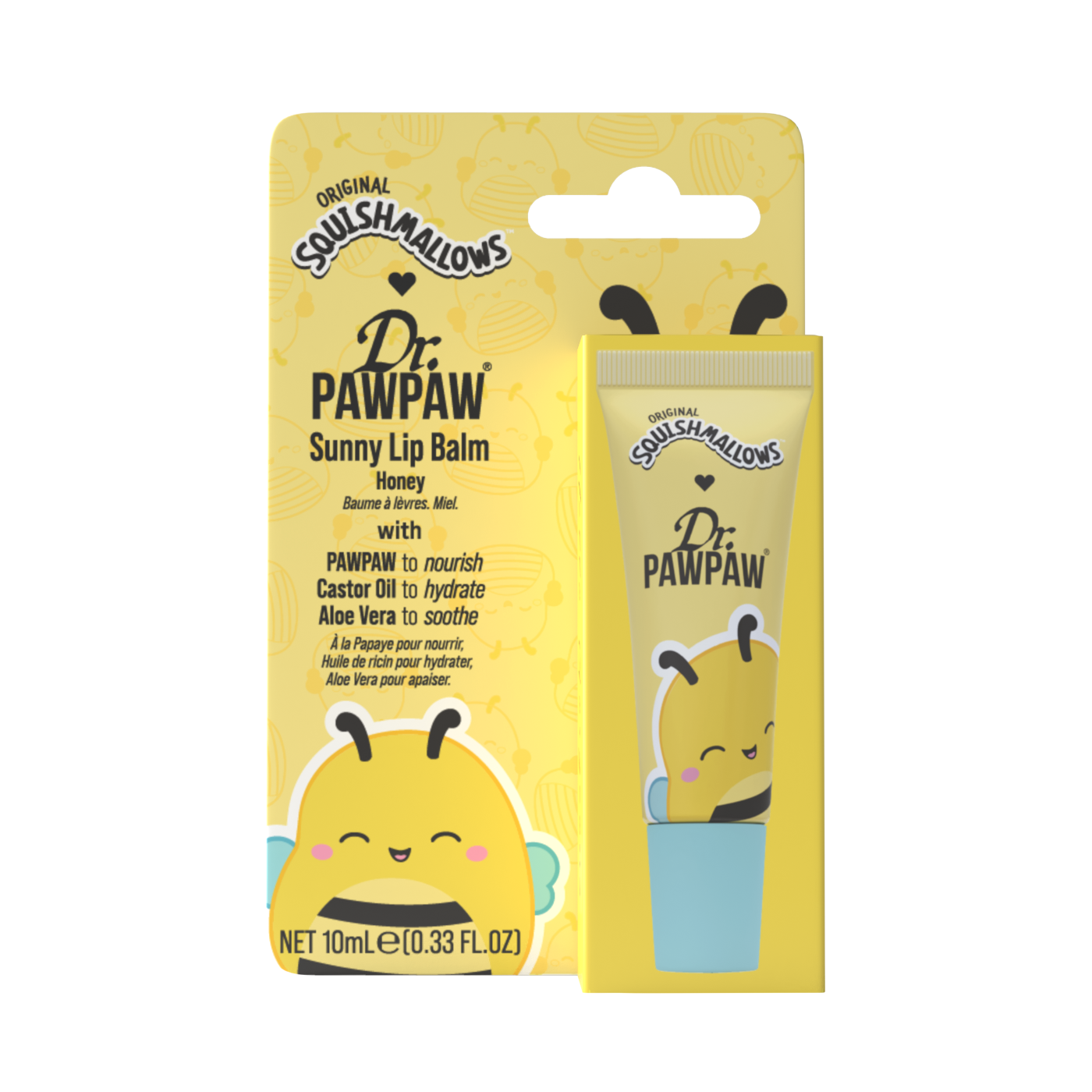 Squishmallow x Dr.PAWPAW Sunny Lip Balm