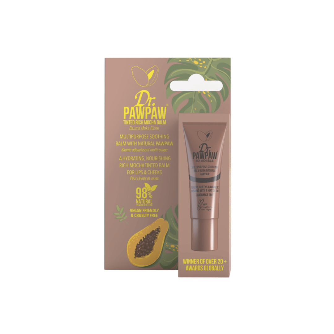 Rich Mocha Lip Balm - 10ml - Dr Paw Paw