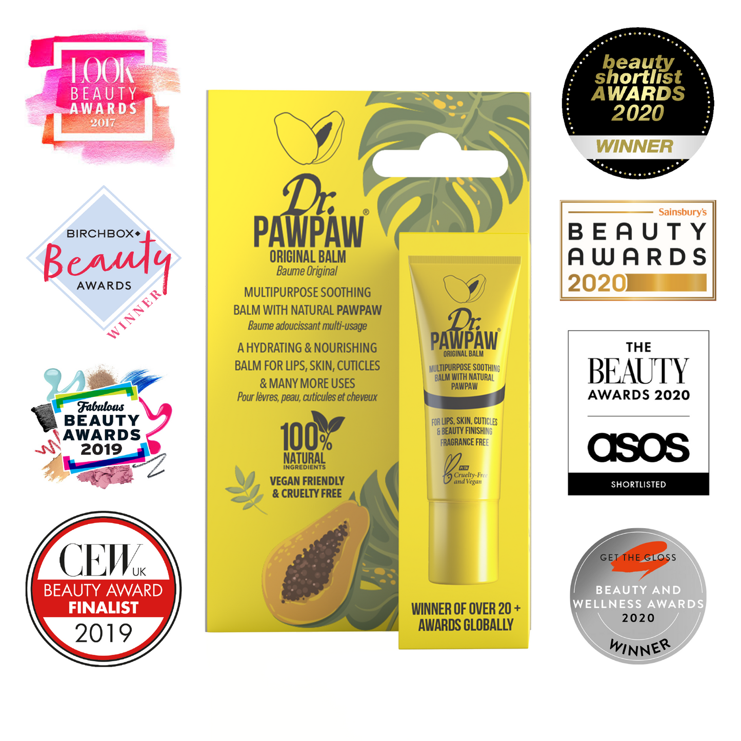 Dr.PAWPAW Original Clear Balm - 10ml